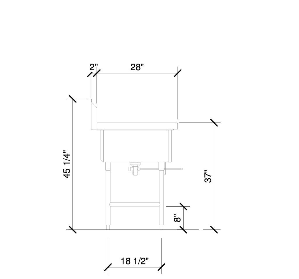 PILETA DE LAVADO CON 3 TINAS DE ACERO INOXIDABLE, FRANKE # FFS18003580