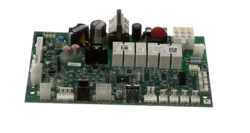 PLAQUETA DE CONTROL CON INSTRUCCIONES MANITOWOC INDIGO NXT # MAN000015208