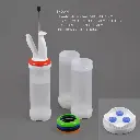 DISPENSADOR FIFO PORTION PAL DE 24OZ, CON 1 TAPA DE 3 VALVULAS Y 5 ANILLOS # FIFPP24BVx3-3
