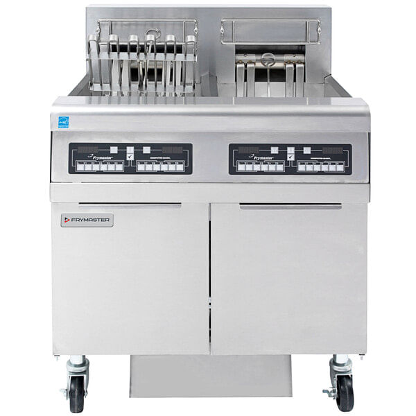 FREIDORA ELECTRICA FRYMASTER 2 TINAS DIVIDIDAS CON FILTRADORA # FPRE217-4CSC