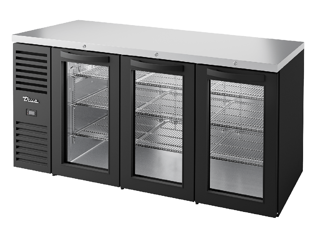 REFRIGERADOR PARA BAR. TRUE TBR72-RISZ1-L-B-GGG-2 # TRUE-TBR72-RISZ1-L-B-GGG-2