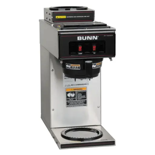 [BUNN] CAFETERA GOTEO 12 TAZAS 2 CALENTADORES BUNN VP17A-2. CE SST UK # BU13300.0015