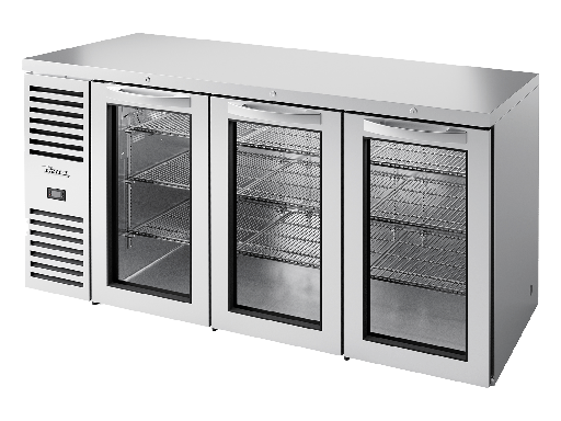 [TRUE] REFRIGERADOR PARA BAR. TRUE TBR72-RISZ1-L-S-GGG-2 # TRUE-TBR72-RISZ1-L-S-GGG-2