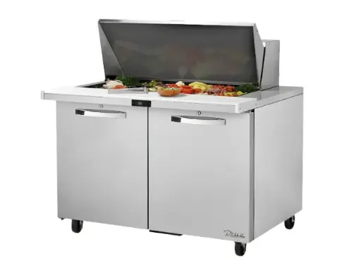 [TRUE] MESA REFRIGERADA PARA PREPARACION DE SANDWICHES Y ENSALADAS. TRUE TSSU-48-18M-B-HC SPEC3 # TRUE-TSSU-48-18M-B-HC/SPEC3