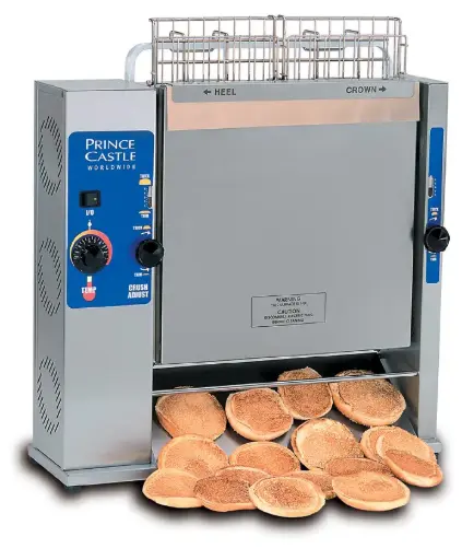 TOSTADORA DE PAN VERTICAL, CONTACTO, 297-T20 PRINCE CASTLE # PCC-297-T20FCE