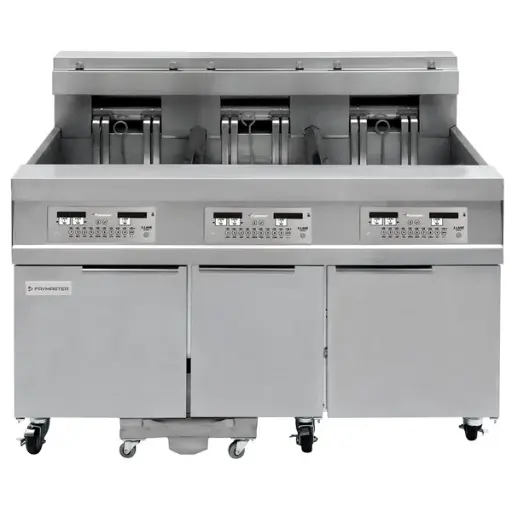 [FRYMASTER] FREIDORA GAS NATURAL FRYMASTER 31814G, 3 TINAS, CONTROL 3000 ALTA PRODUCCION # FM-31814G-NAT-3000