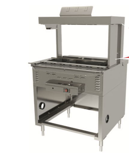 [FFS18022286] ESTACION DE PAPAS, AIRE FORZADO, 35" K585,  230V/ 50Hz FRANKE 18022286