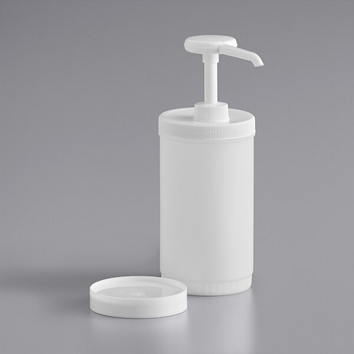 BOTELLA 1L. DISPENSADORA DE CONDIMENTOS CON BOMBA 0.5 oz. (14.2ML) # BOTDIS14.2