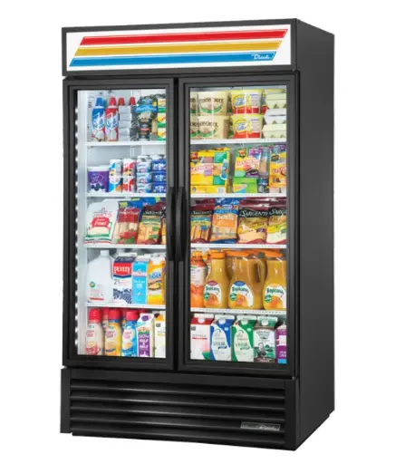 [TRUE] VISICOOLER REFRIGERADOR. EXHIBIDORES CON PUERTA DE CRISTAL. TRUE GDM-43-HC/TSL01 # TRUE-GDM-43-HC/TSL01