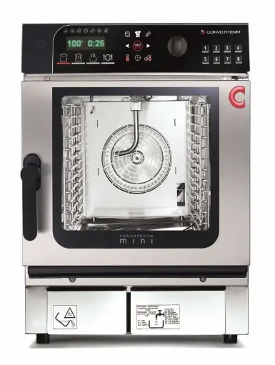 [CONVOTHERM] CONVOTHERM MINI STANDART 6.10 HORNO COMBINADO ELECTRICO DE 6+1 BANDEJAS # CON-6.10MINIET