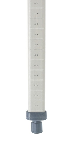 [INTERMETRO IND CORP] POSTE 86" METROMAX IQ. CON PATAS NIVELADORAS. P/ANAQUEL # INMX86P