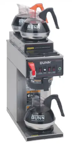[BUNN] CAFETERA GOTEO CWTF35A TRES CALENTADORES BUNN # BU12950.0277
