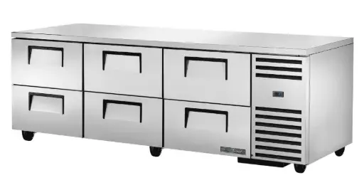 [TRUE] BAJO MOSTRADOR. TRUE TUC-93D-6-HC # TRUE-TUC-93D-6-HC