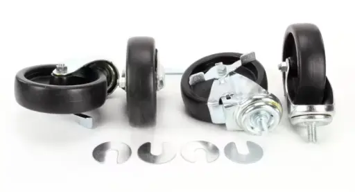 [TRUE] RUEDA 5". VASTAGO DE 1/2" X 4 UNID. TRUE # TRUE830282